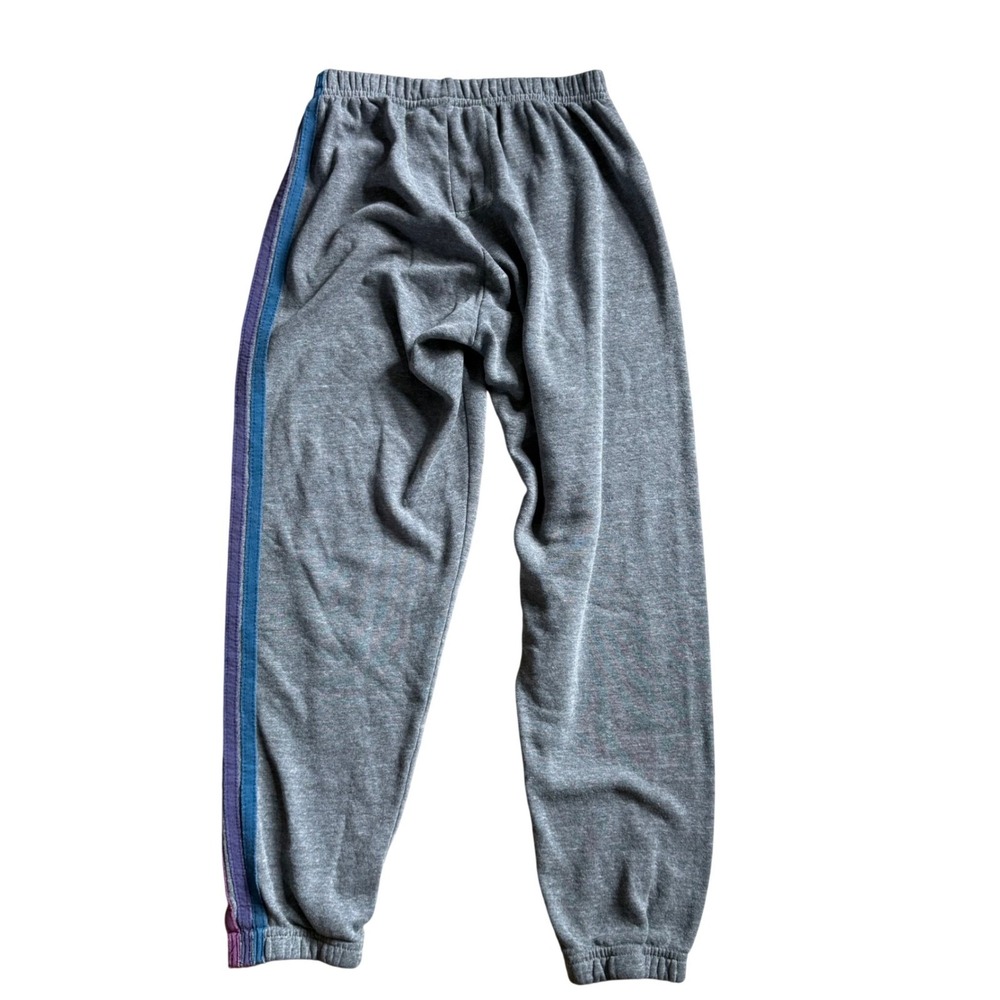Aviator Nation Heather Gray 5 Stripe Sweatpant Size XS - Picture 2 of 6